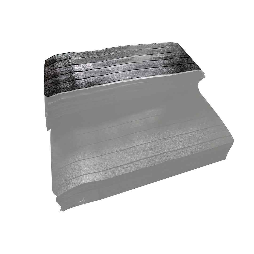 Black Horse TGMFO10A F-150 Black Rubber Tailgate Mat, 0.24-Inch