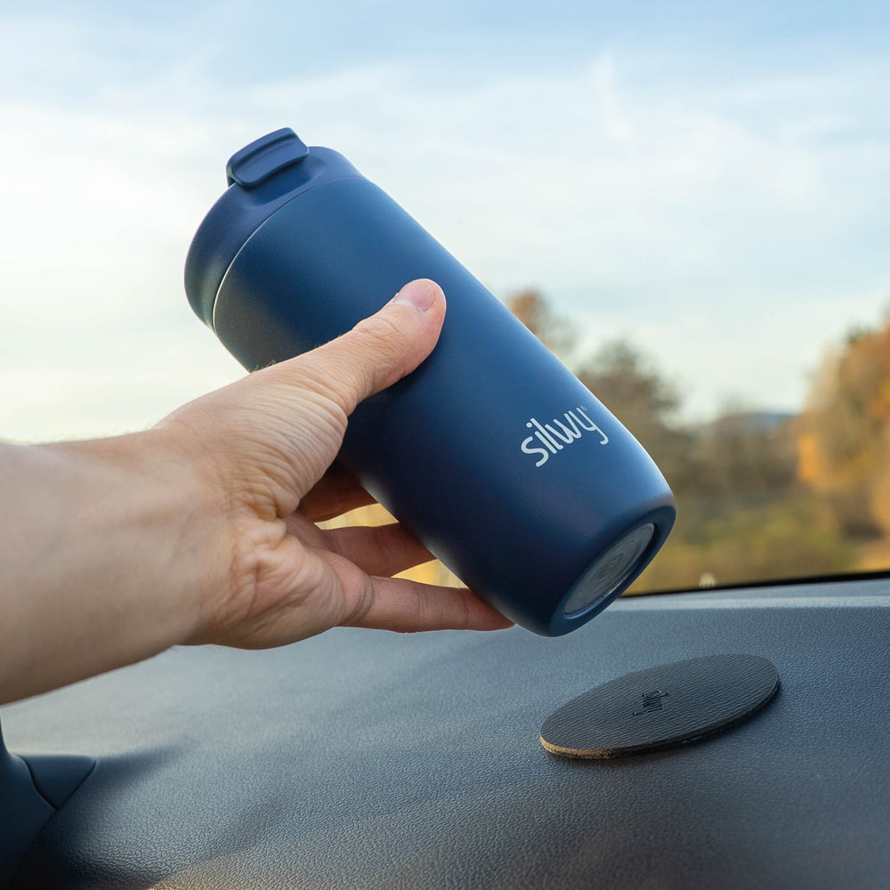 Silwy Magnetic Sy-Tc-Mi Magnetic Travel Mug and Pad