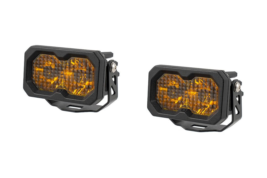 Diode Dynamics DD8101P C2 2.0 Yellow Driving Pod Kit