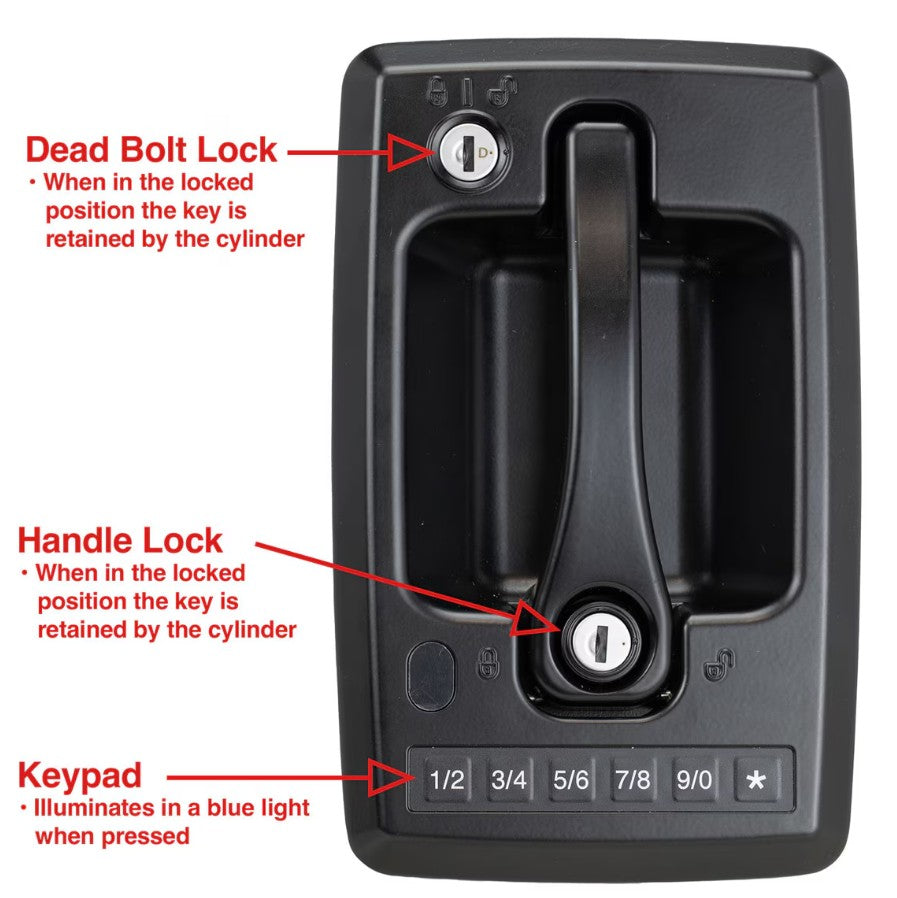 Creative Products MRLBT-42560-2006-1PK Global Link Ultra Pro ES Bluetooth Lock - image 5