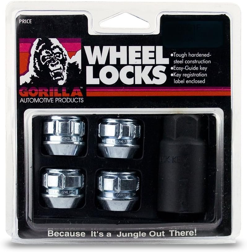 Gorilla 78641N Open-End Acorn Wheel-Lock Package