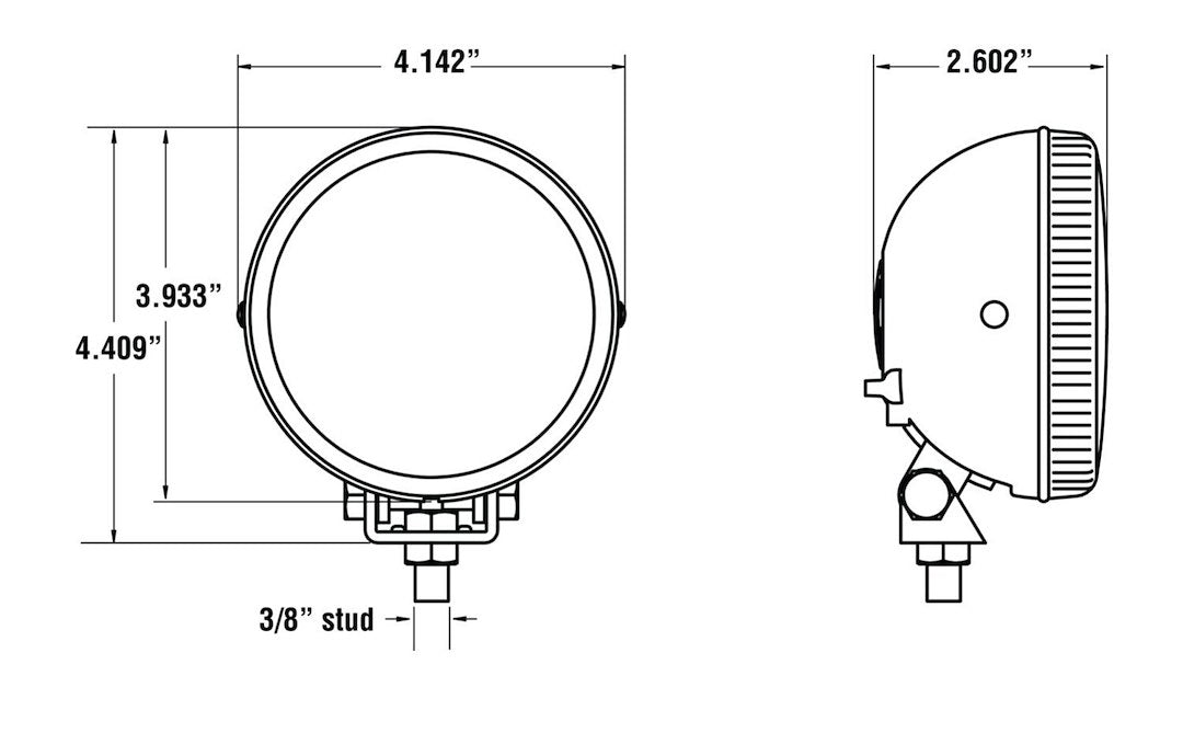 KC Hilites 0490 Rally 400 Halogen Driving/Fog Set
