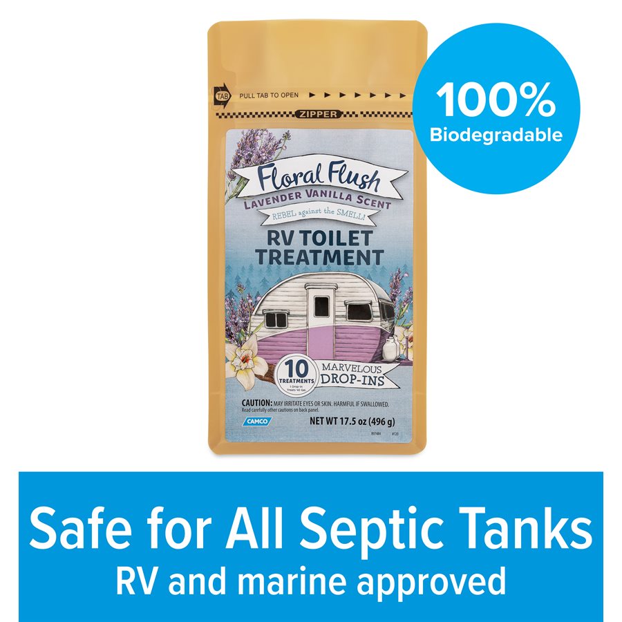 Camco Floral Flush Waste Holding Tank Treatment (41490)