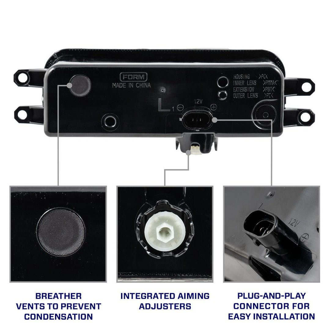 Diode Dynamics FL0082 Type T3 White Fog Pod Kit