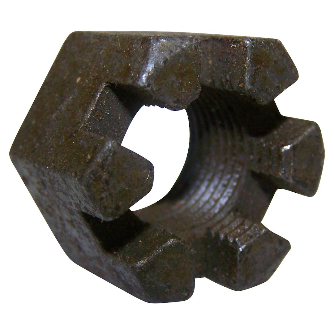 Crown Automotive J8123318 Steel Slotted Ball-Joint Retaining Nut - image 1