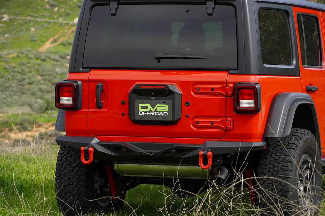 DV8 Offroad TSJL-04 Jeep Tailgate Vent Panel