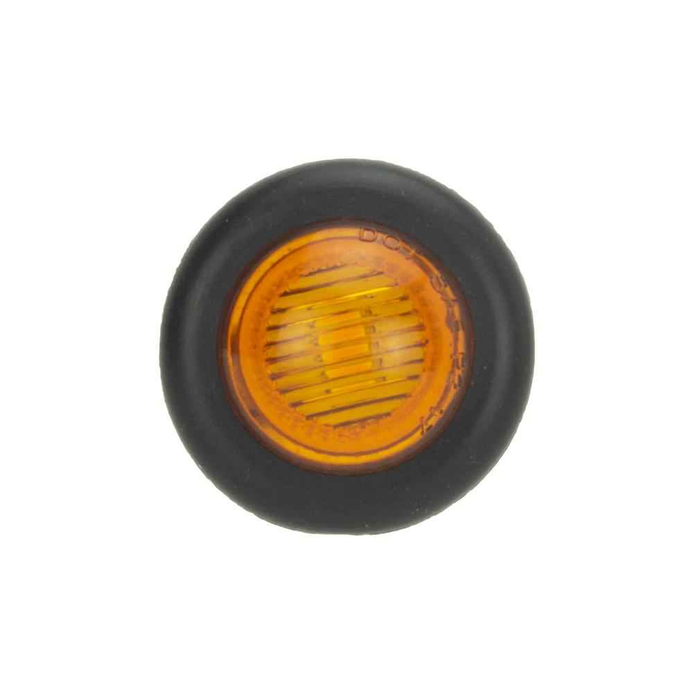 Creative Products 003183AA Amber 3/4-Inch Round LED Clearance Light