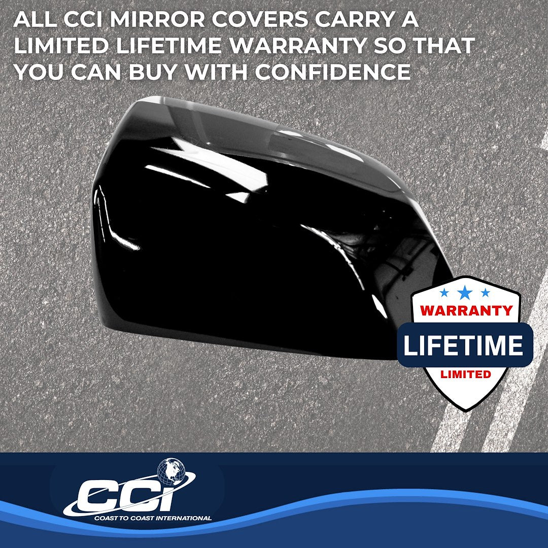 Coast To Coast MC67548BK Tahoe/Yukon Painted Upper Mirror Trim Set - image 4