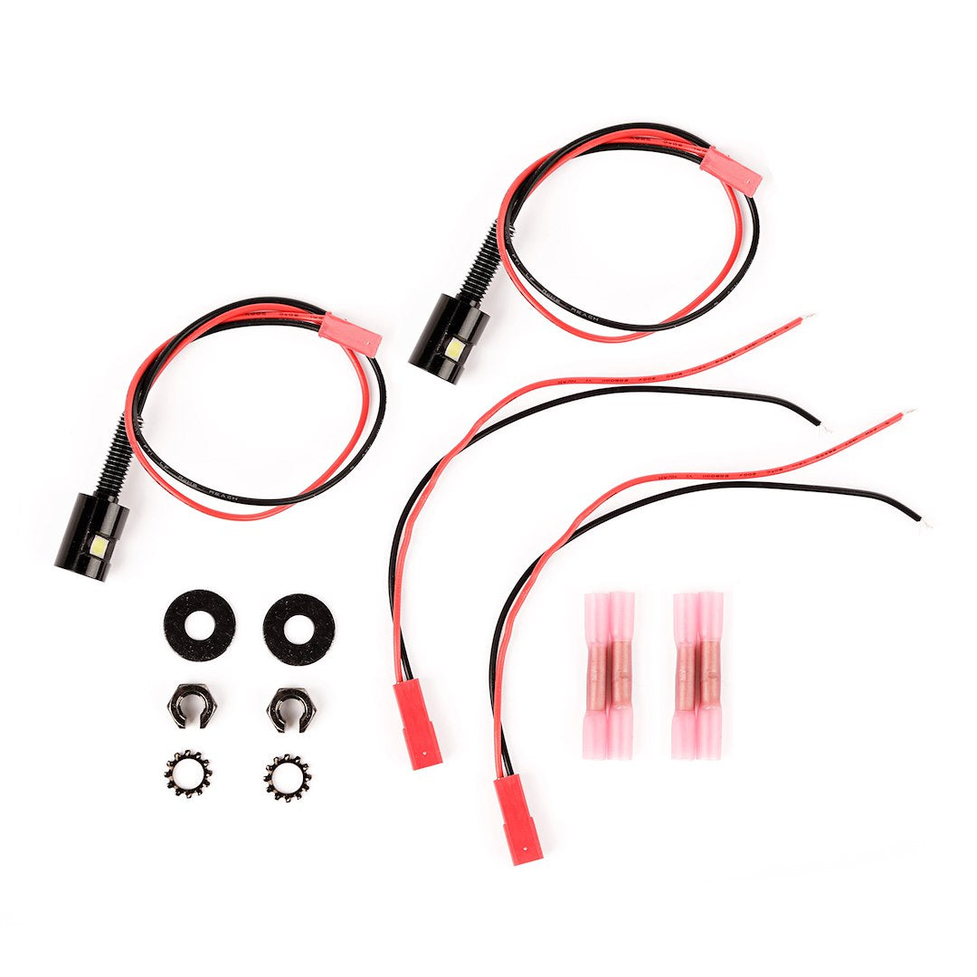 Rugged Ridge 11233.10 License Plate Fasteners with LEDs