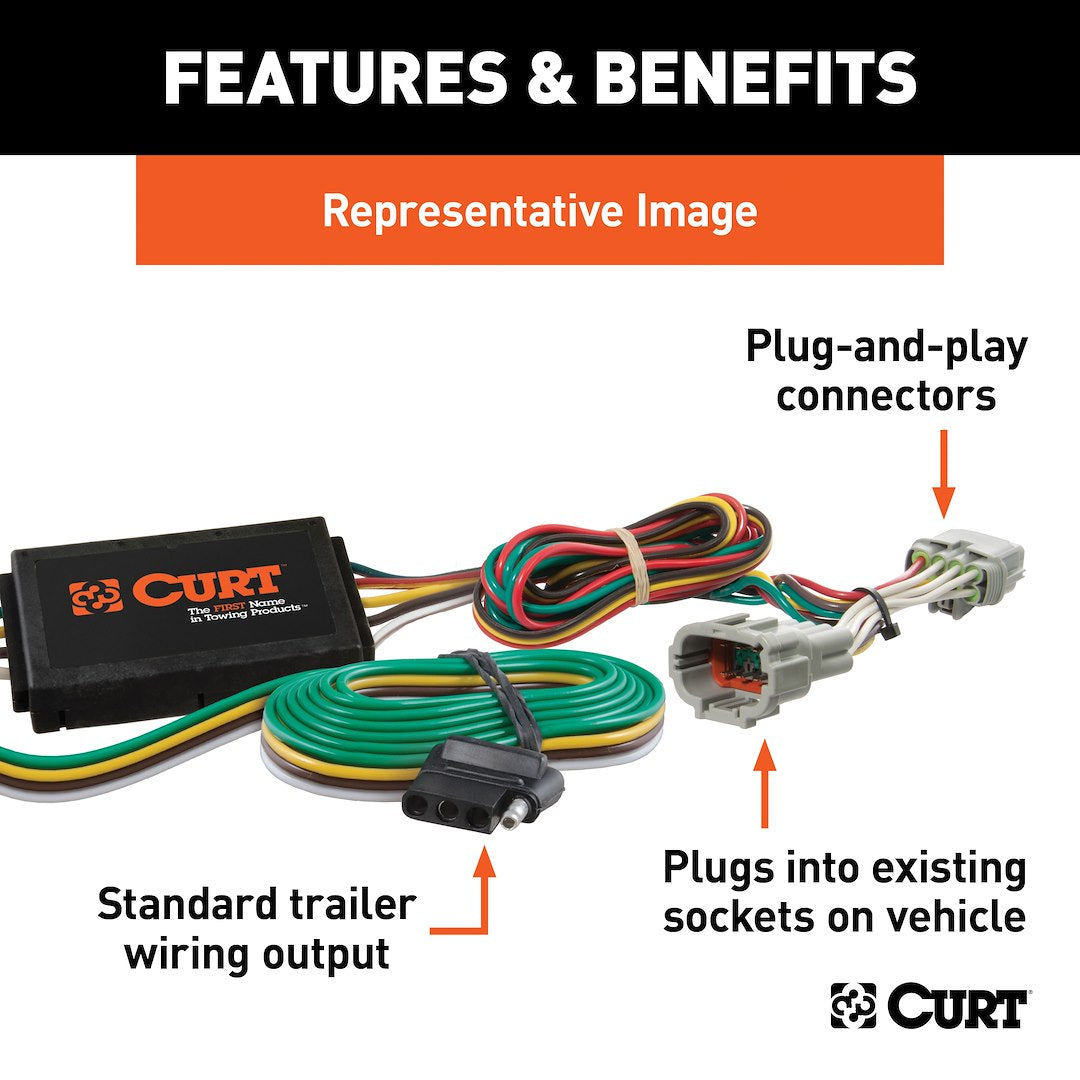 Curt 56396 Trailer Wiring Connector - image 2