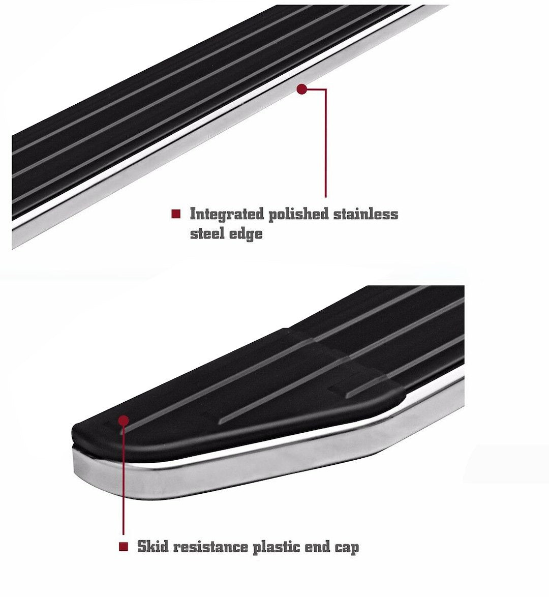 Black Horse Offroad PR-NI372 Peerless Fixed Aluminum Running Step - image 6