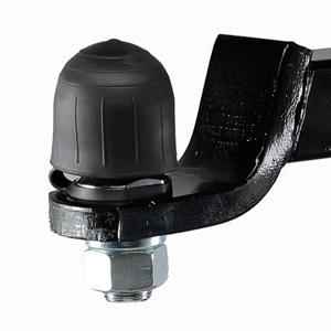 Fastway Trailer Products 82013221 Black Tethered 2-Inch Hitch Ball Cover