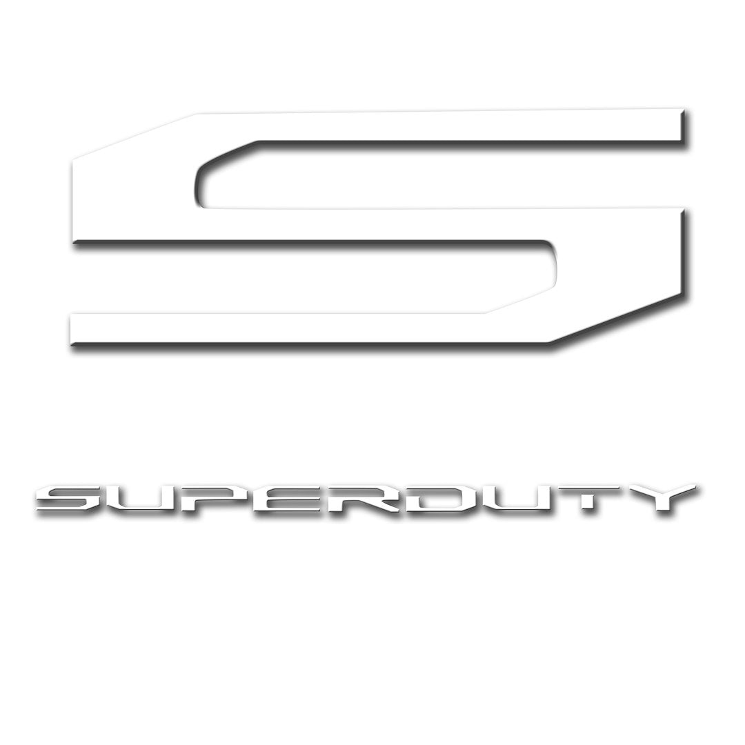 Recon 264381wh Emblem Inserts for Ford Applications