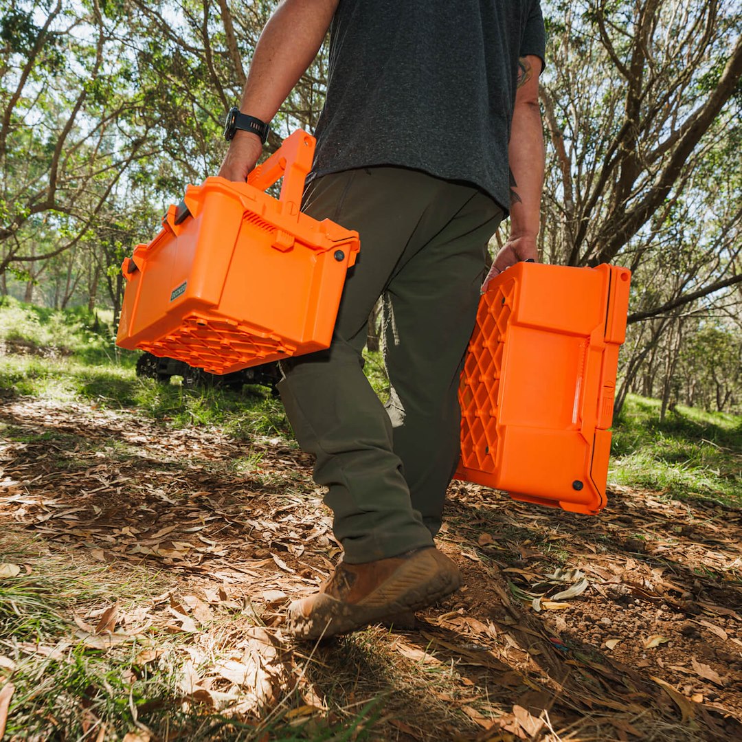 Decked A0010-SIXR-ORG Sixer 16 Portable Storage Box