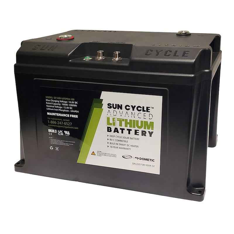 Go Power GP-ADV-LIFEPO4-100 Lithium Battery Group 31 12.8V 100Ah – image 6