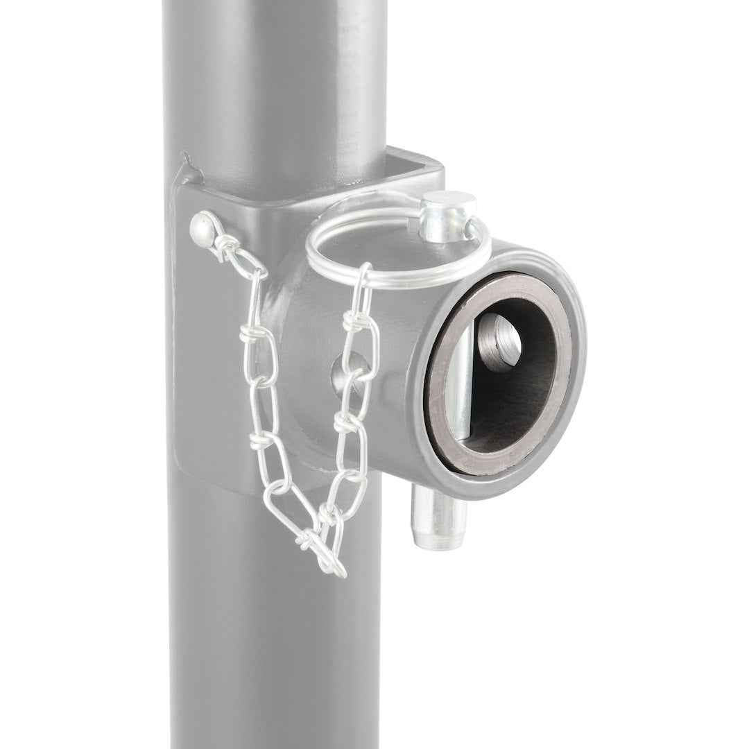 CURT Male Swivel Jack Pipe Mount, 5/8-Inch Pin Hole – 28932