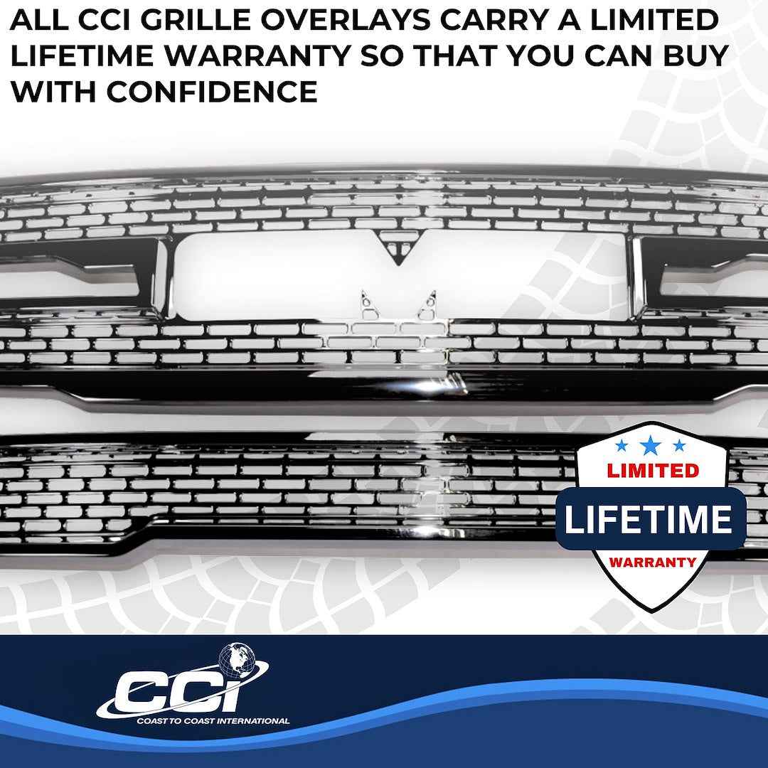 Coast To Coast GI179 Yukon XL Camera-Free Chrome Grille Trim