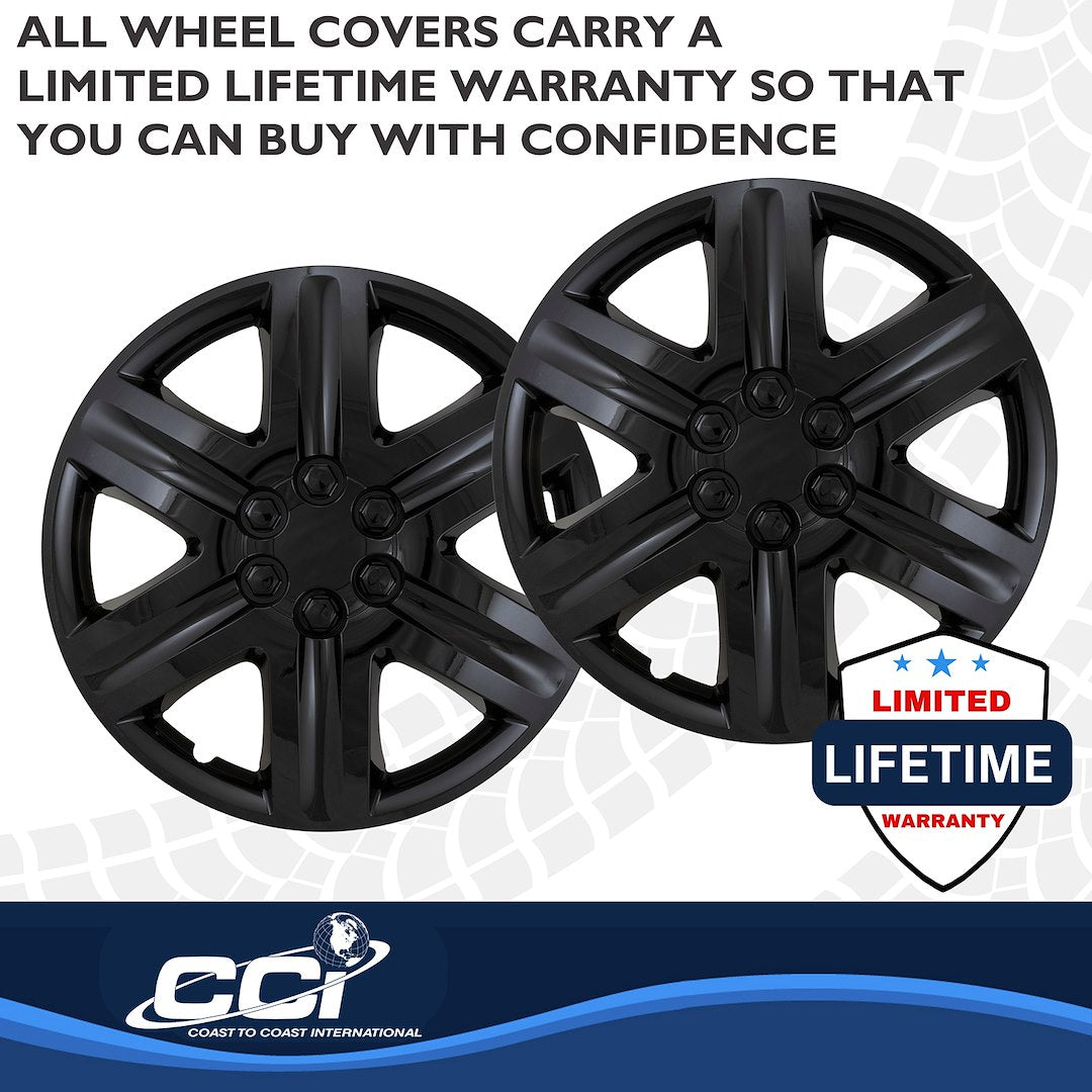 Coast To Coast 43118BLK Five-Spoke Covers for Steel Wheels - image 4