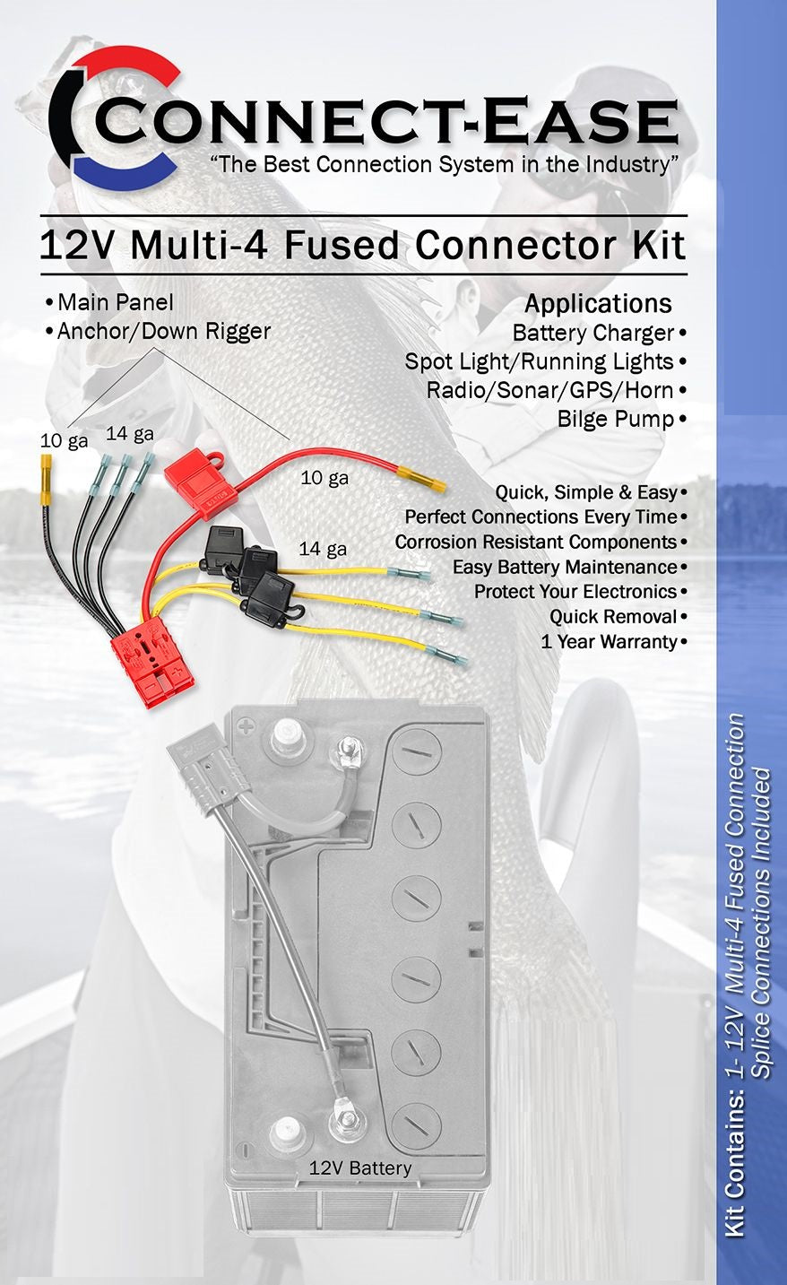 Connect-Ease RCE12VB4F Four-Device Battery Wiring Connector - image 3