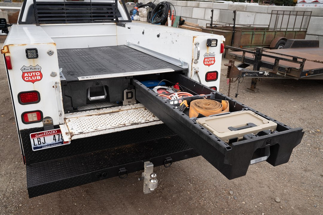 Decked XSB Semi-Universal Cargo Drawer Storage