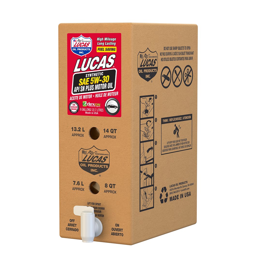 Lucas Oil 18005 Synthetic Four-Stroke Motor Oil
