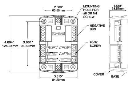 Blue Sea 5025-Bss Fuse Block - image 3