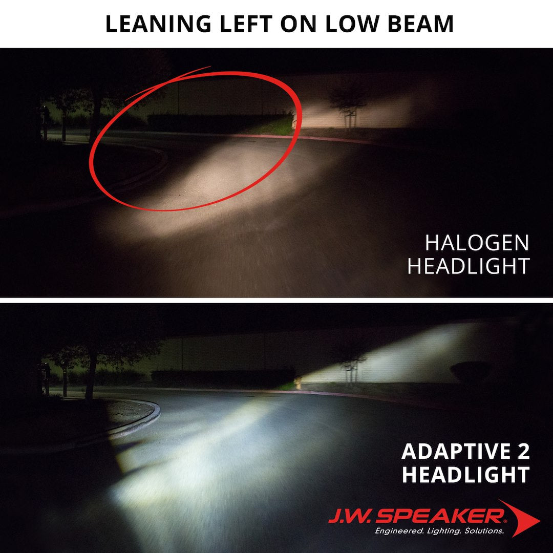 J.W. Speaker 0555151 8695 Adaptive 2 LED Headlamp
