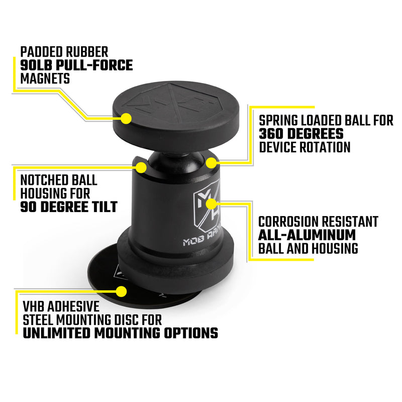Mob Armor MOBN-MX-PNK MobNetic Maxx Phone Holder