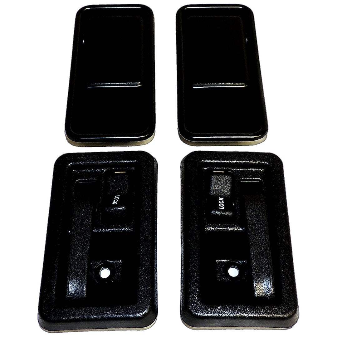 Crown Automotive 55176548MK Black Steel Exterior Handle Pair - image 2