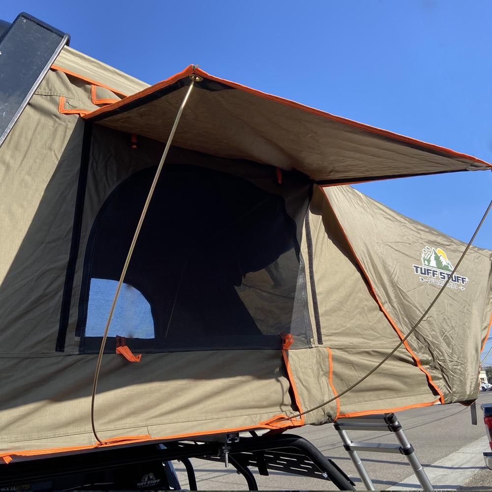 Tuff Stuff Overland TS-RTT-CS-BK Alpha Four-Adult Side-Opening Rooftop Tent - image 9