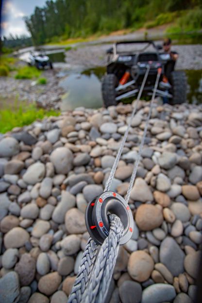 Factor 55 00265 XTV Rope-Retention Pulley/Shackle Set