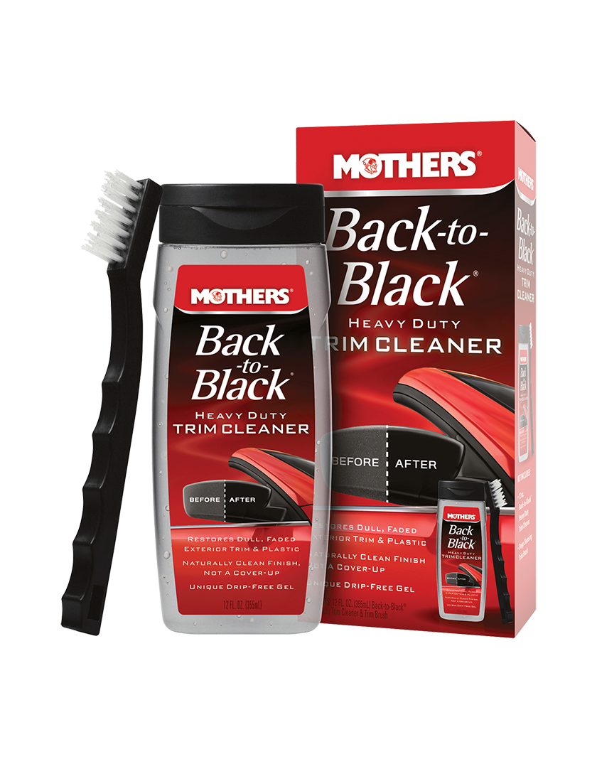 Mothers 06141 Back-to-Black Plastic Polish