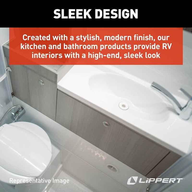 Lippert Components 306205 Lippert Better Bath 34" x 34" Neo Angle RV Shower Surround – image 4