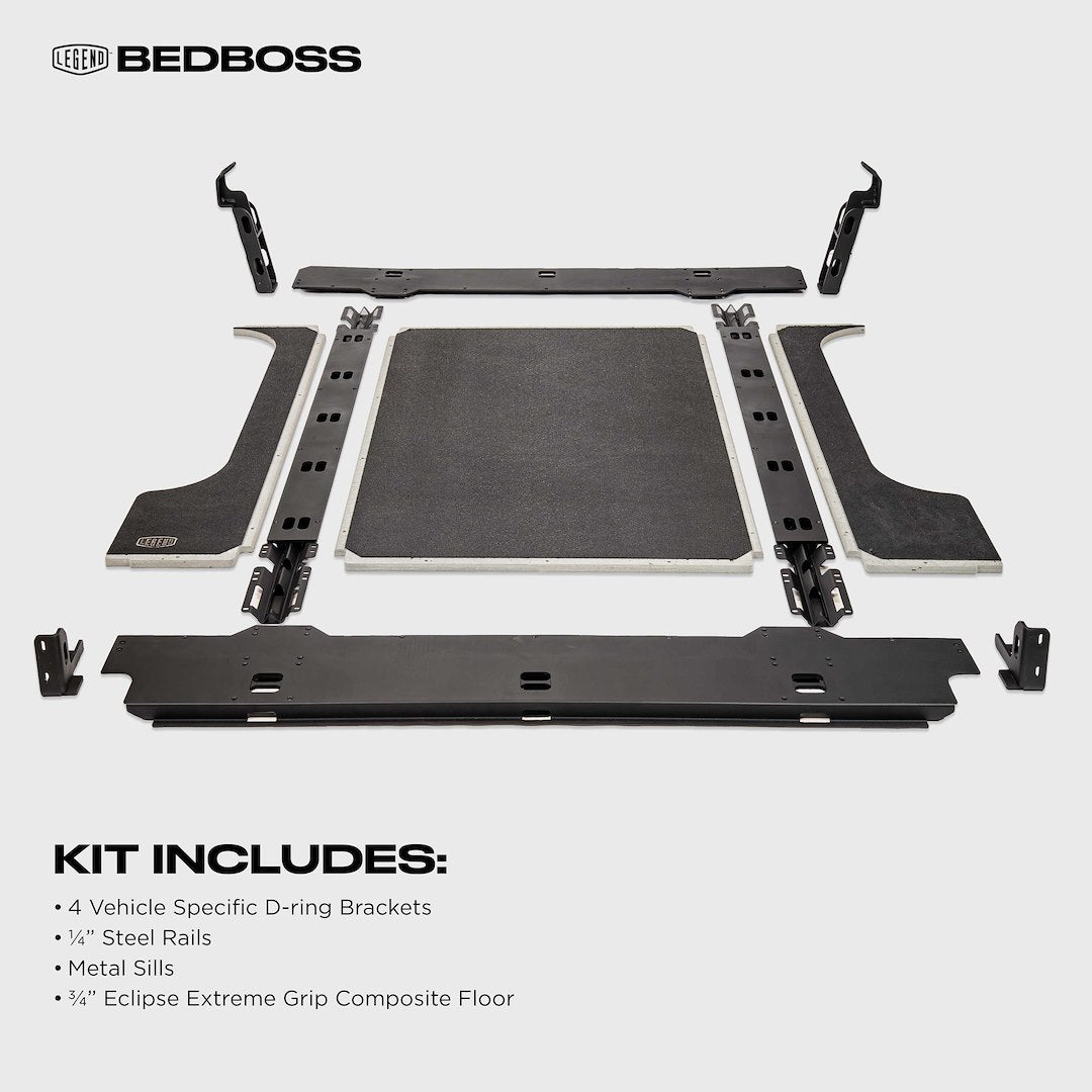 Legend Fleet Fd2621-Emu1 BEDBOSS Pickup-Bed Support Liner