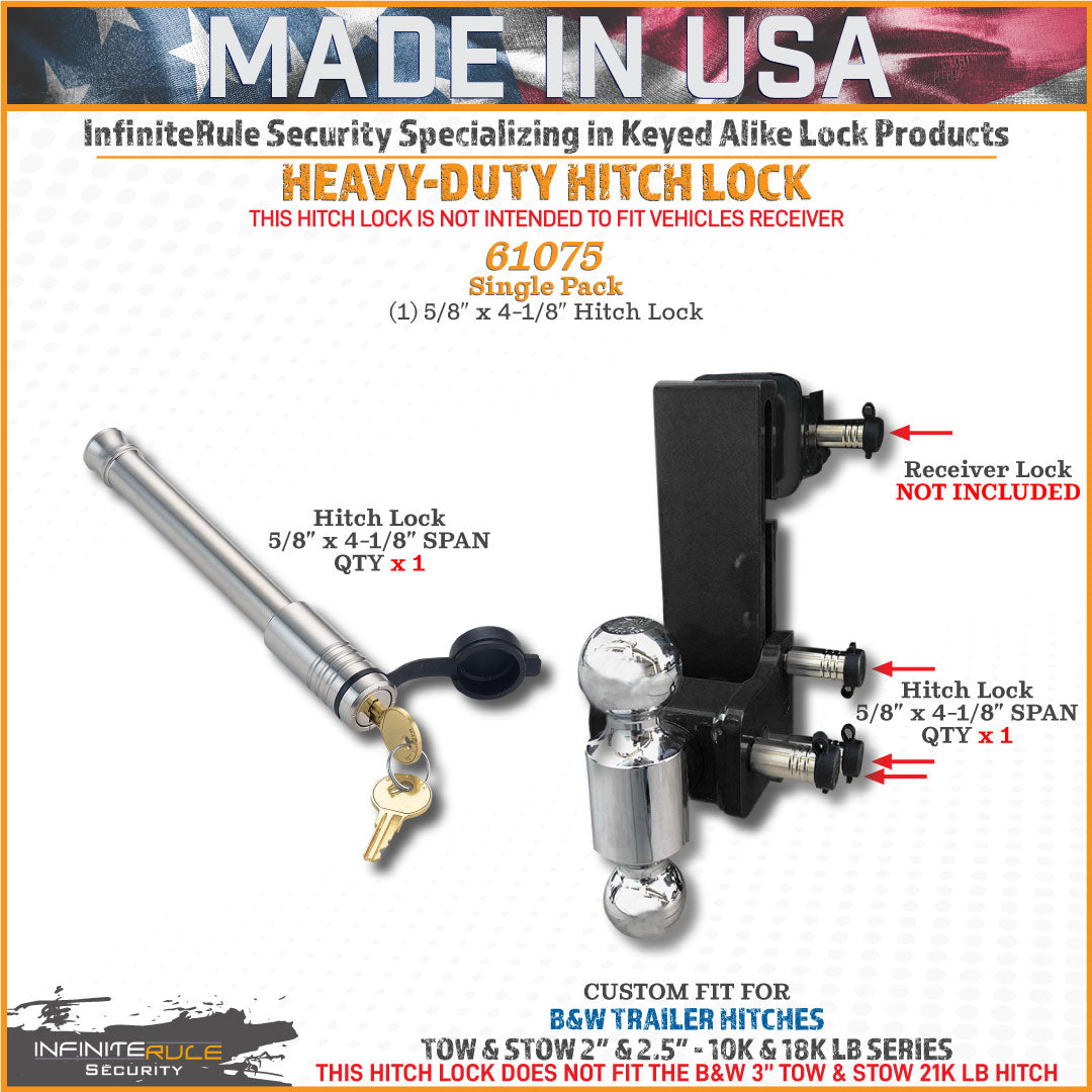 Infiniterule 61075-S Trailer Hitch Pin - image 4