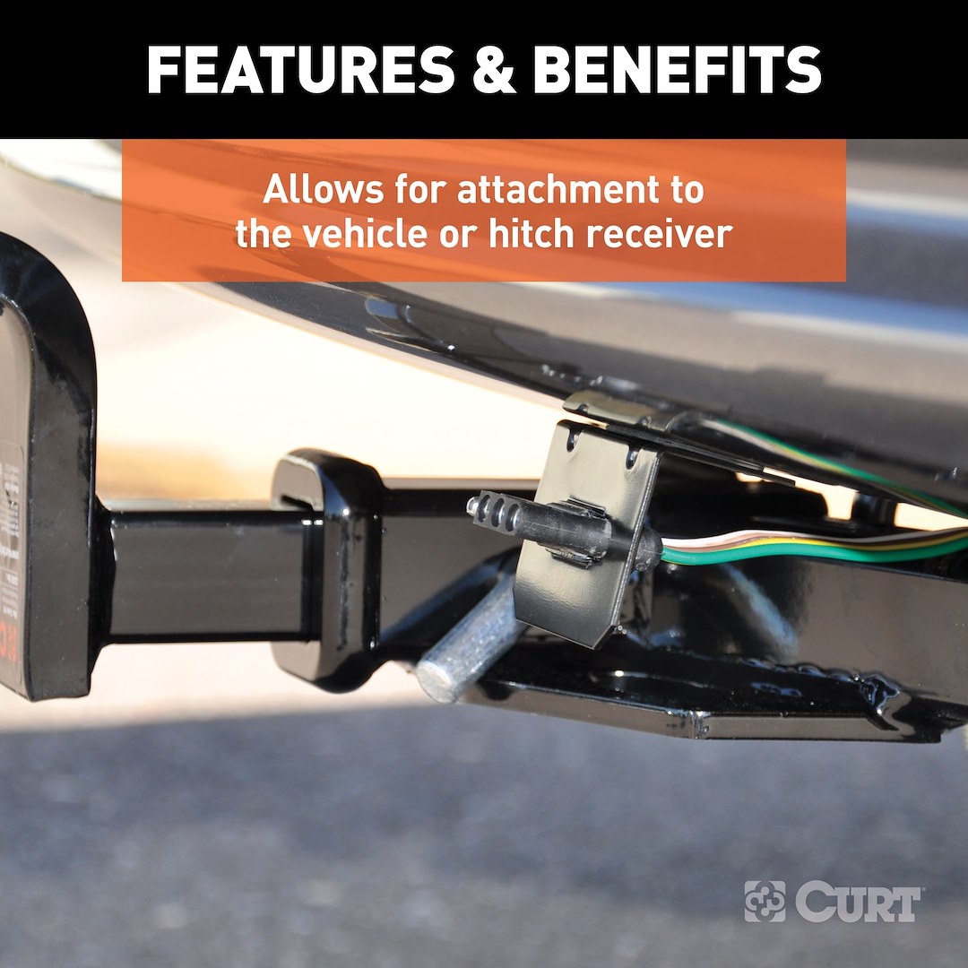 CURT Trailer Wiring Connector Mounting Bracket (58300)