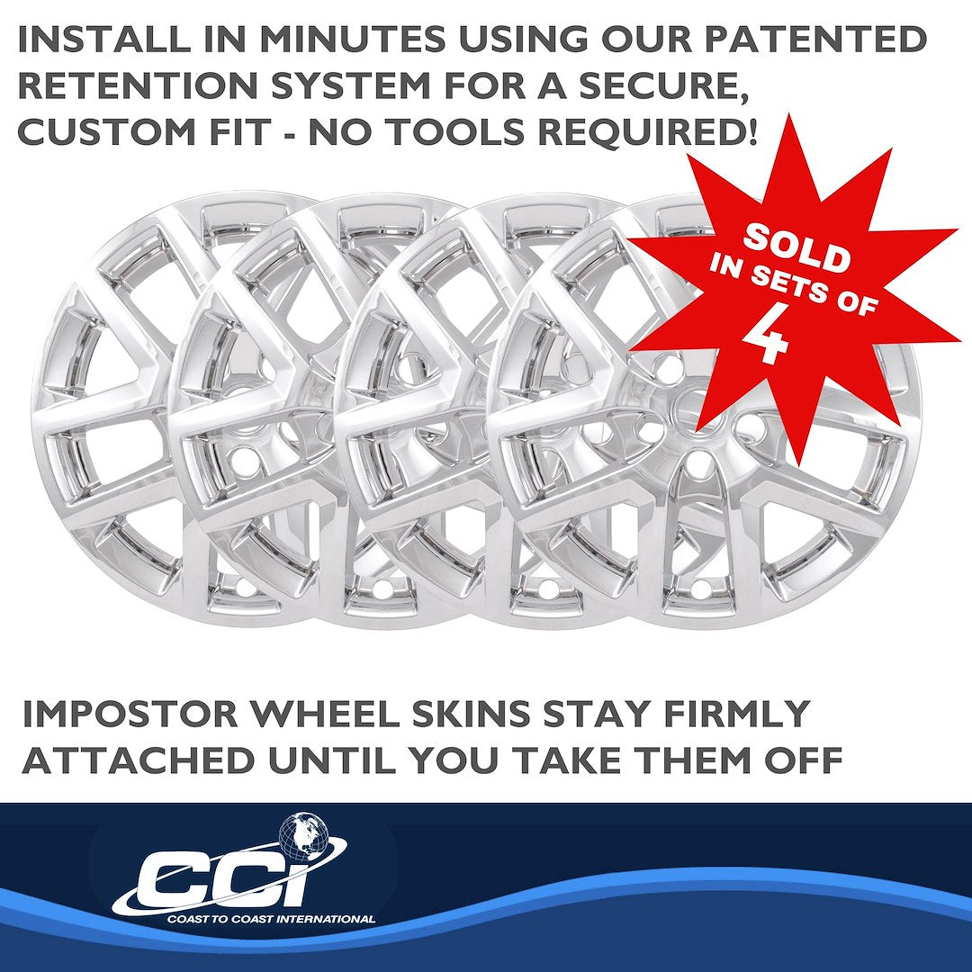 Coast To Coast IMP486X Equinox 17-Inch Impostor Chrome Cover - image 5