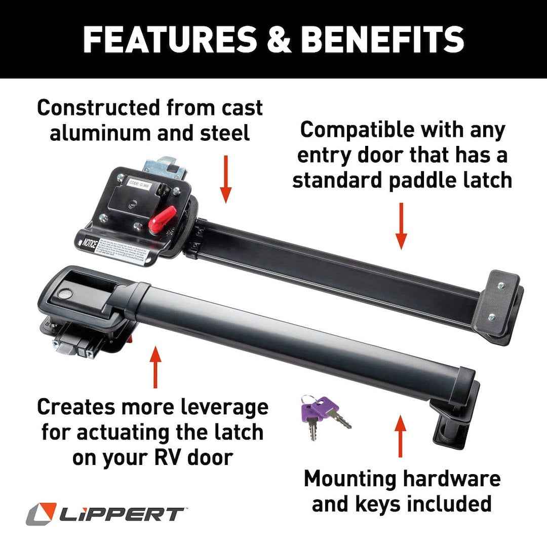 Lippert Components 2022301969 Entry Door Handle Extension - image 2