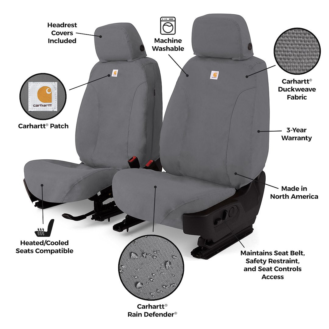 Covercraft SC2536CAGY Carhartt SeatSaver Ranger Style C Set - image 2