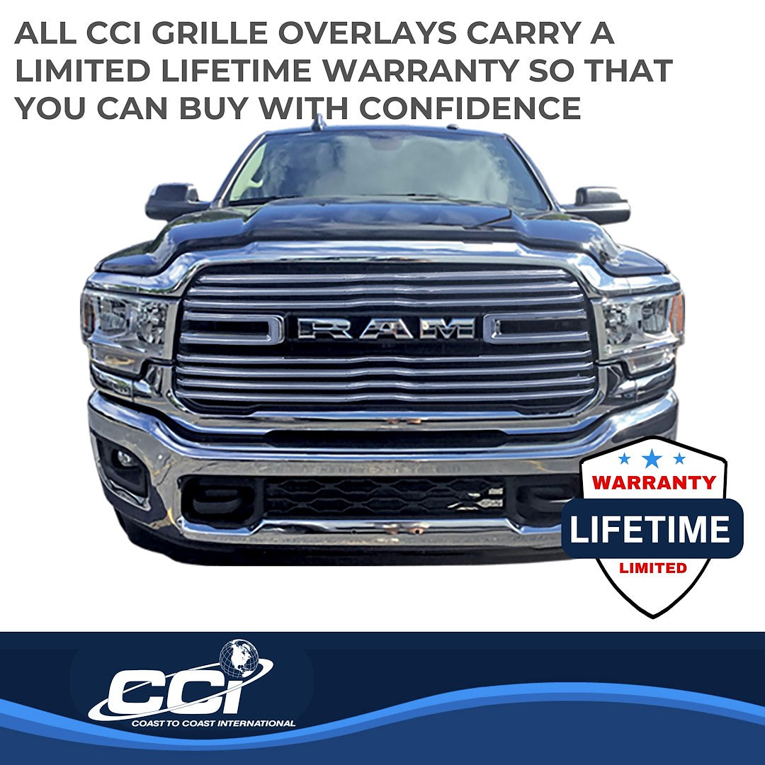 Coast To Coast GI170 Ram 2500 Chrome Bar Grille Trim - image 3