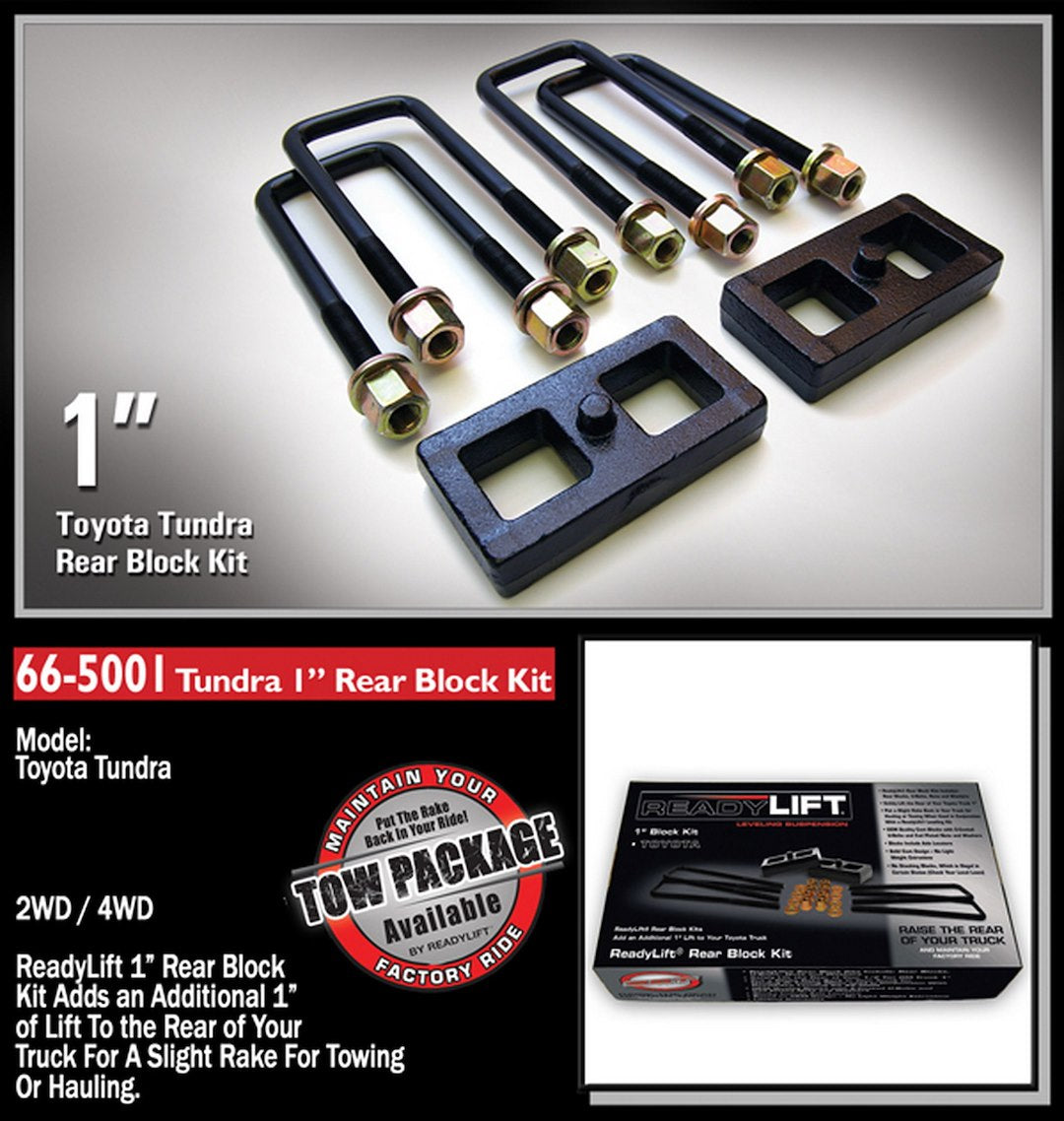 ReadyLift 66-5001 Tundra/Tacoma Leaf-Spring Block Set