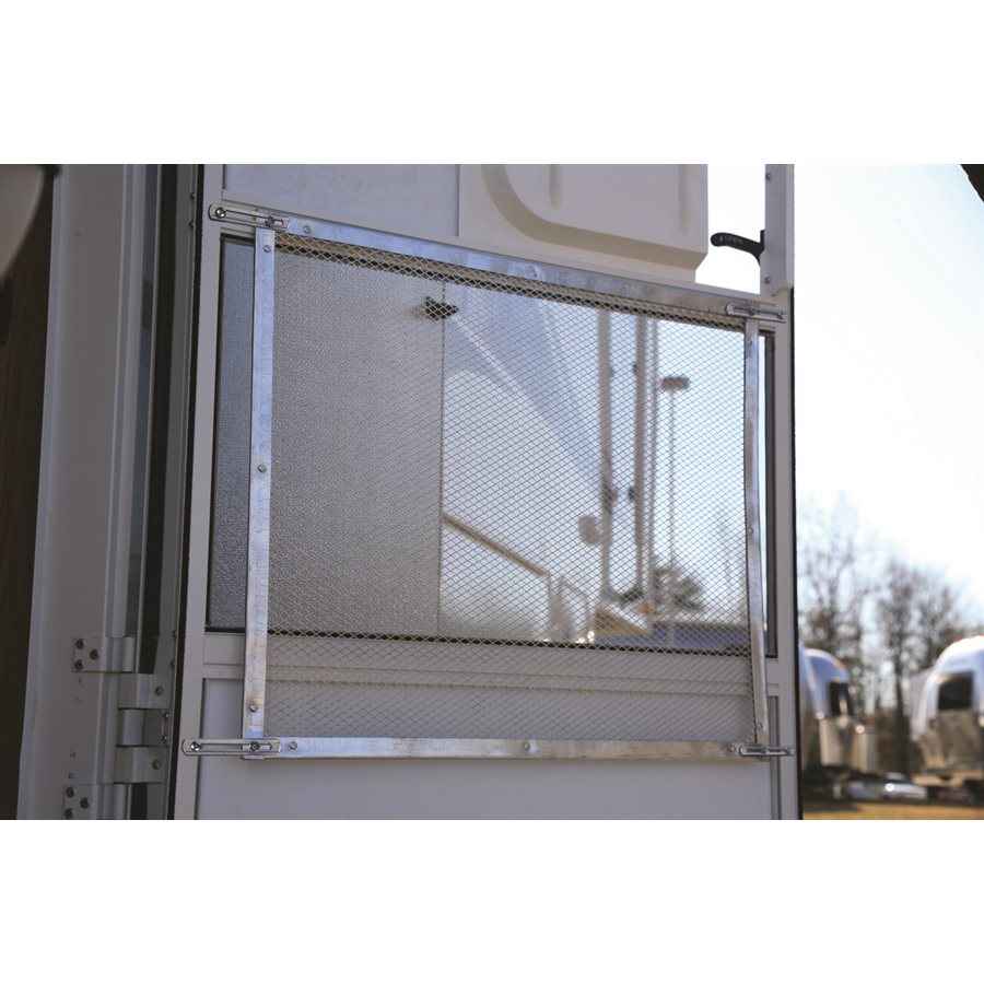Camco Screen Door Grille - Silver – 43980