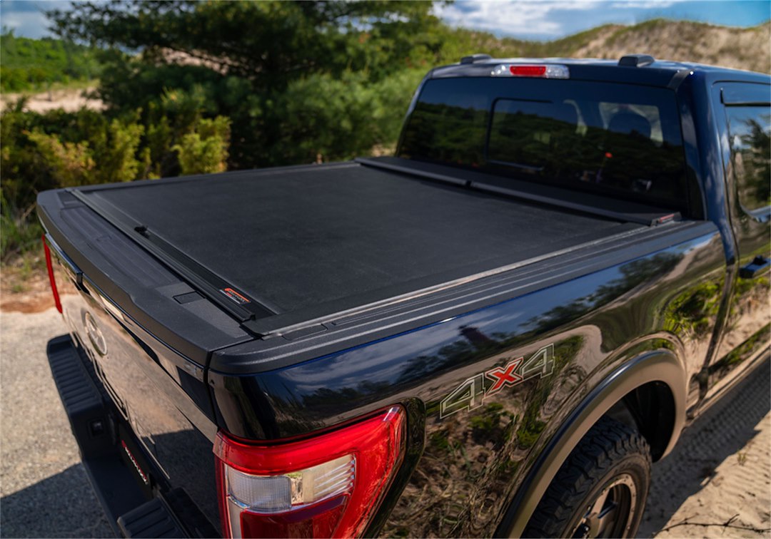 Roll-N-Lock LG576M M-Series Tailgate-Locking Bed Cover
