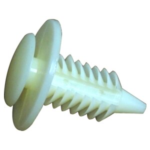 Crown Automotive 6503709 Single White Plastic Panel Clip - image 3