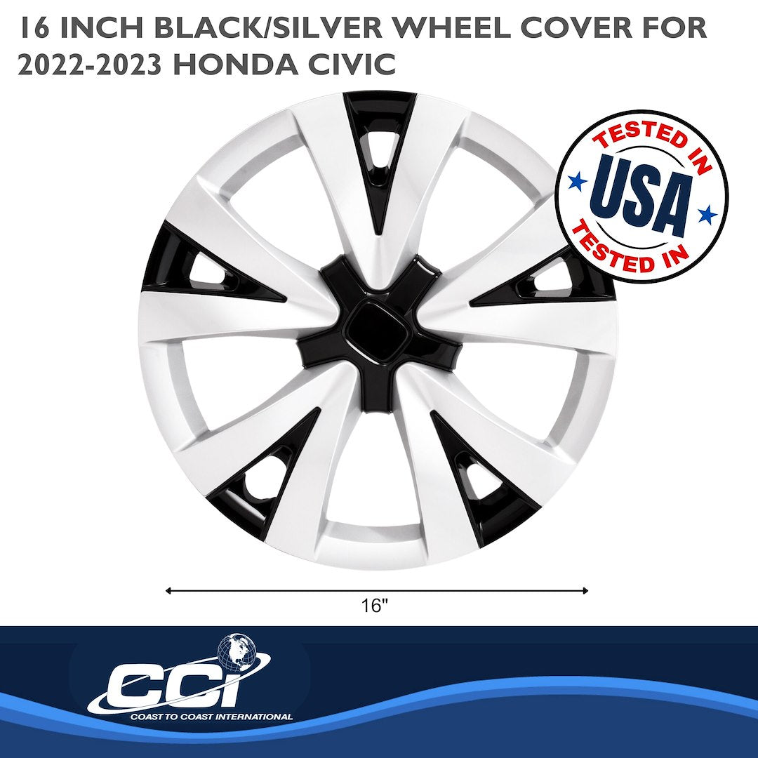 Coast To Coast 55916SB Civic 16-Inch Two-Tone Snap-On Set - image 3