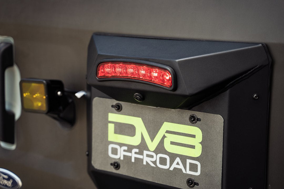 DV8 Offroad TSBR-01 Bronco License Plate Relocation Kit