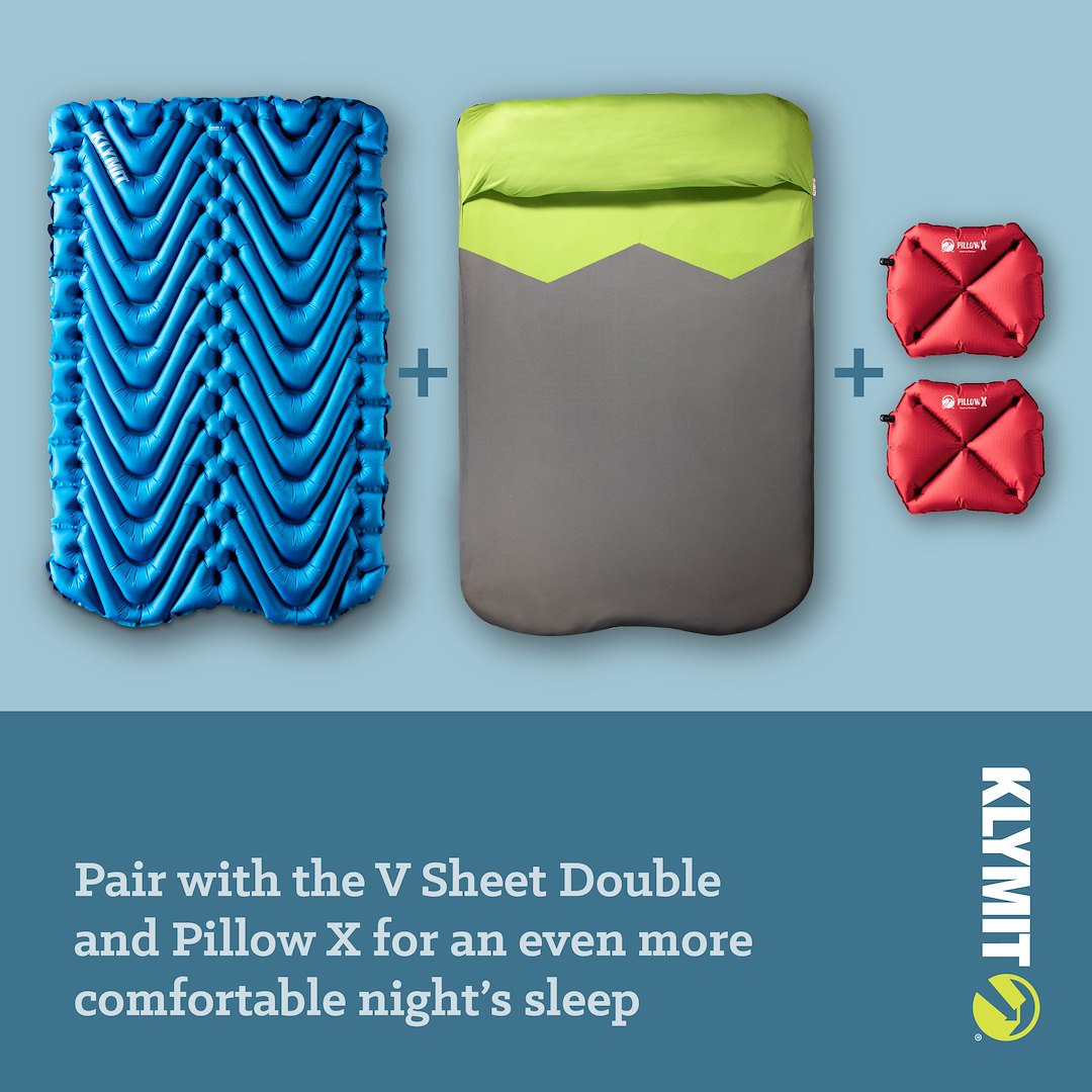 Klymit 06dvbl02e Static-Series Sleeping Pad