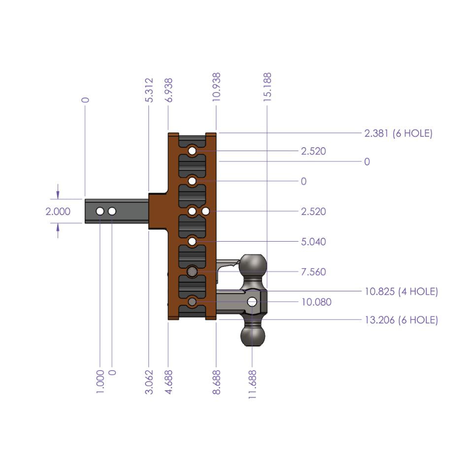 Gen-Y Hitch Gh-323 Trailer Hitch Ball Mount - image 8