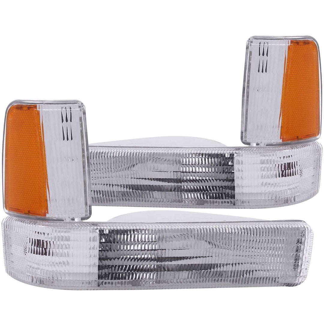 ANZO USA 511047 Dakota Clear Parking/Signal Lights, Chrome