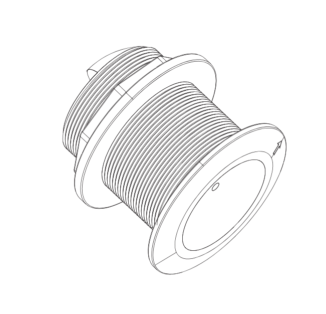 Si-Tex Bt87m1kw-18 Medium-Frequency CHIRP Transducer